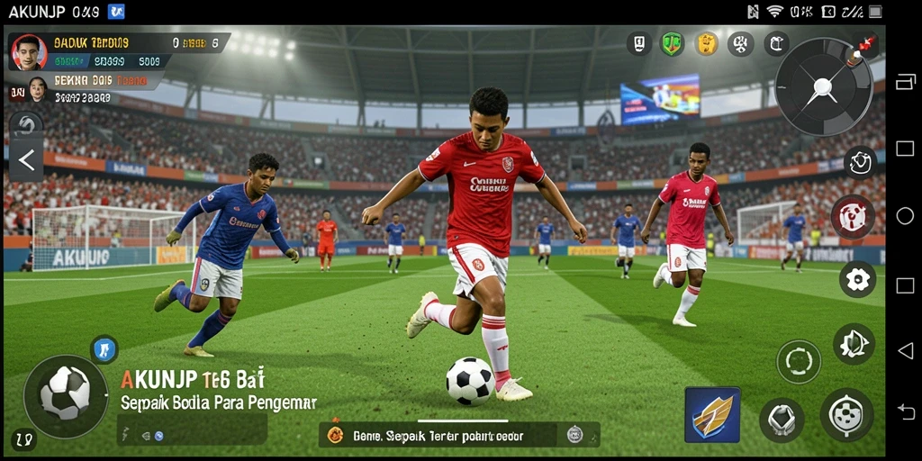 Tampilan gameplay AKUNJP yang menarik dan realistis.
