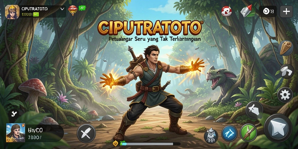 Screenshot gameplay petualangan seru di CIPUTRATOTO.