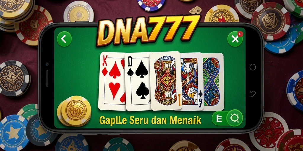 Tampilan gameplay yang menarik dan interaktif dari permainan Gaple.