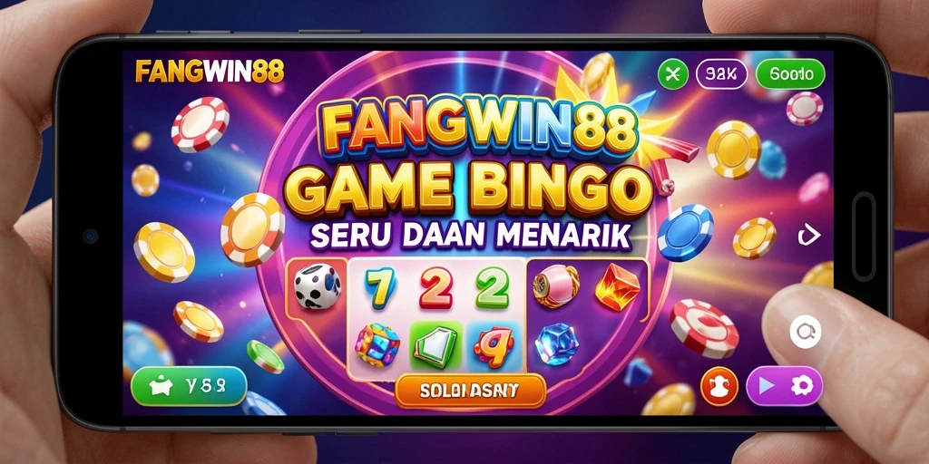 Screenshot gameplay FANGWIN88 menampilkan suasana seru permainan Bingo.