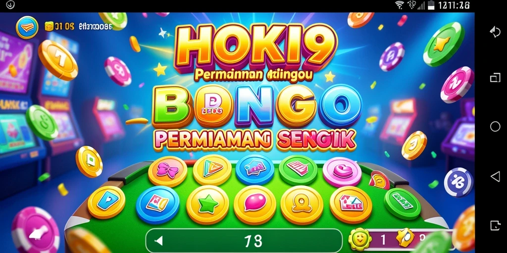 Screenshot gameplay HOKI9 dengan keseruan bermain bingo.