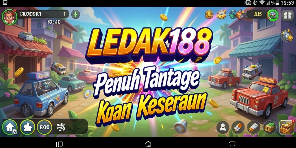 Tampilan gameplay menarik dari LEDAK188 yang penuh aksi.