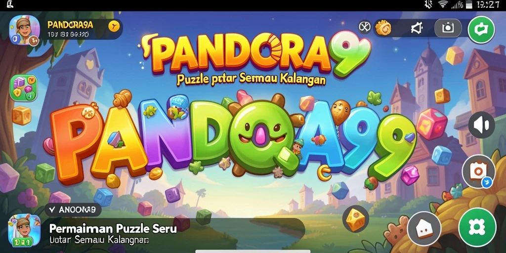 Gameplay Puzzle seru di PANDORA99 dengan tantangan menarik.
