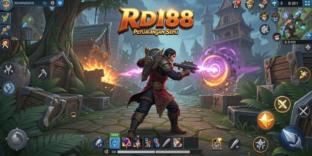 Tampilan gameplay menarik dengan aksi RPG yang seru.