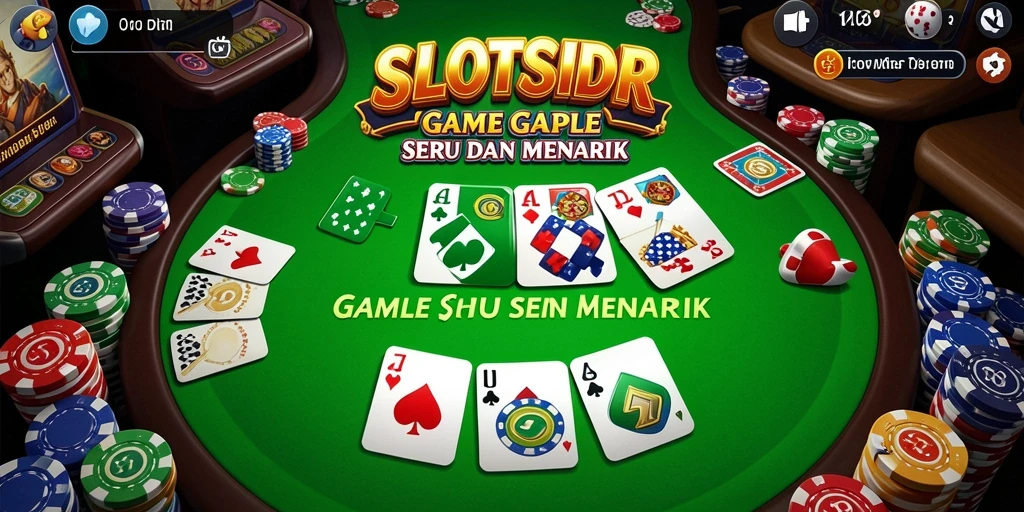 Tampilan gameplay Gaple yang menarik dan interaktif.