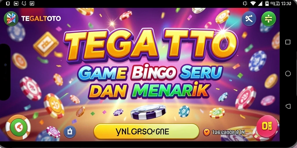 Screenshot gameplay TEGALTOTO menampilkan suasana seru permainan Bingo.