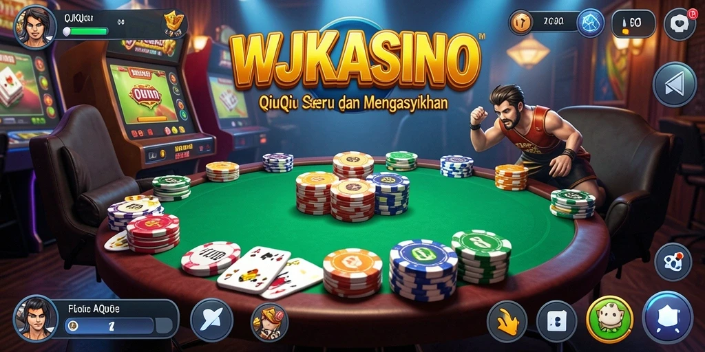Tampilan gameplay QiuQiu yang menarik di WJKASINO.